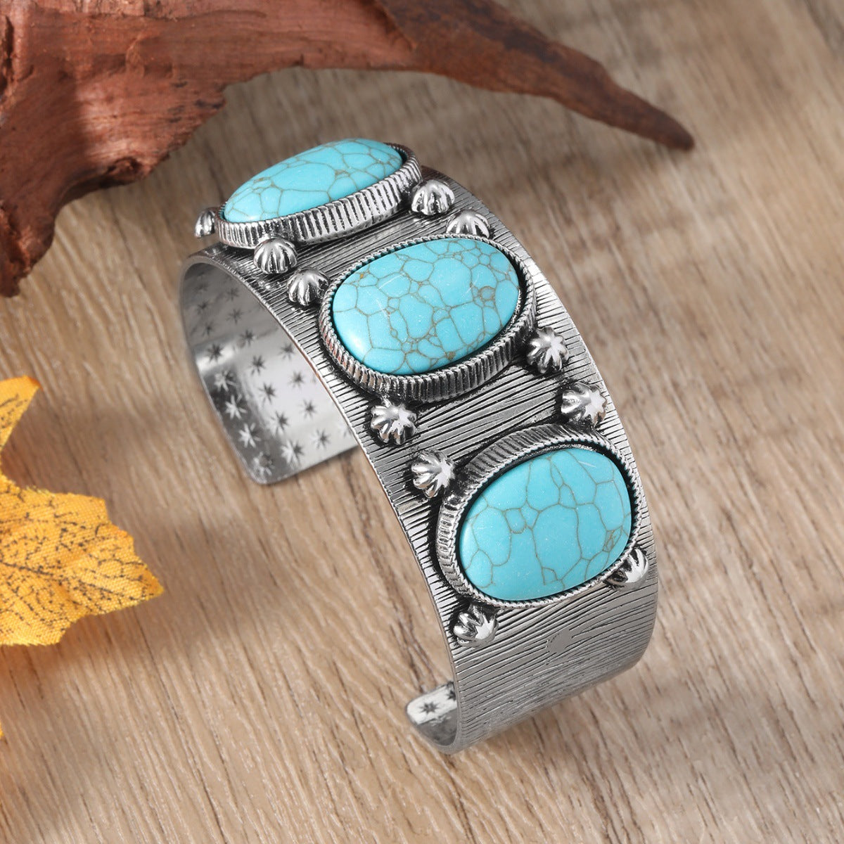 Women Retro Ancient Silver Bohemian Bracelet