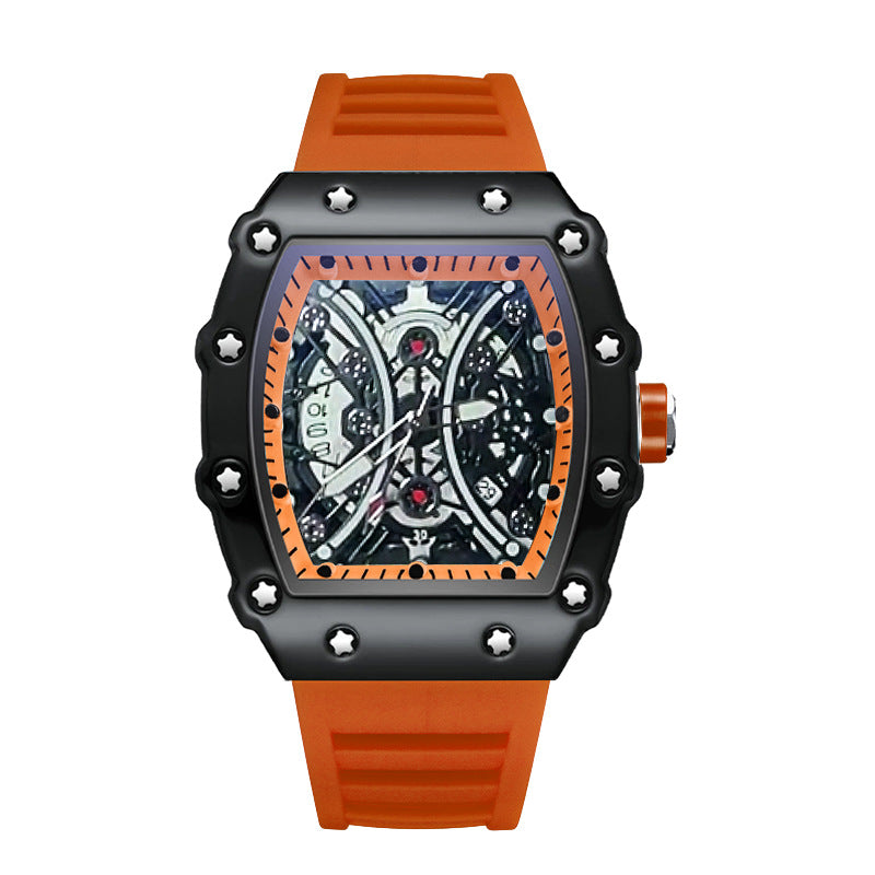 Casual Men’s Waterproof Quartz Watch with Luminous Dial