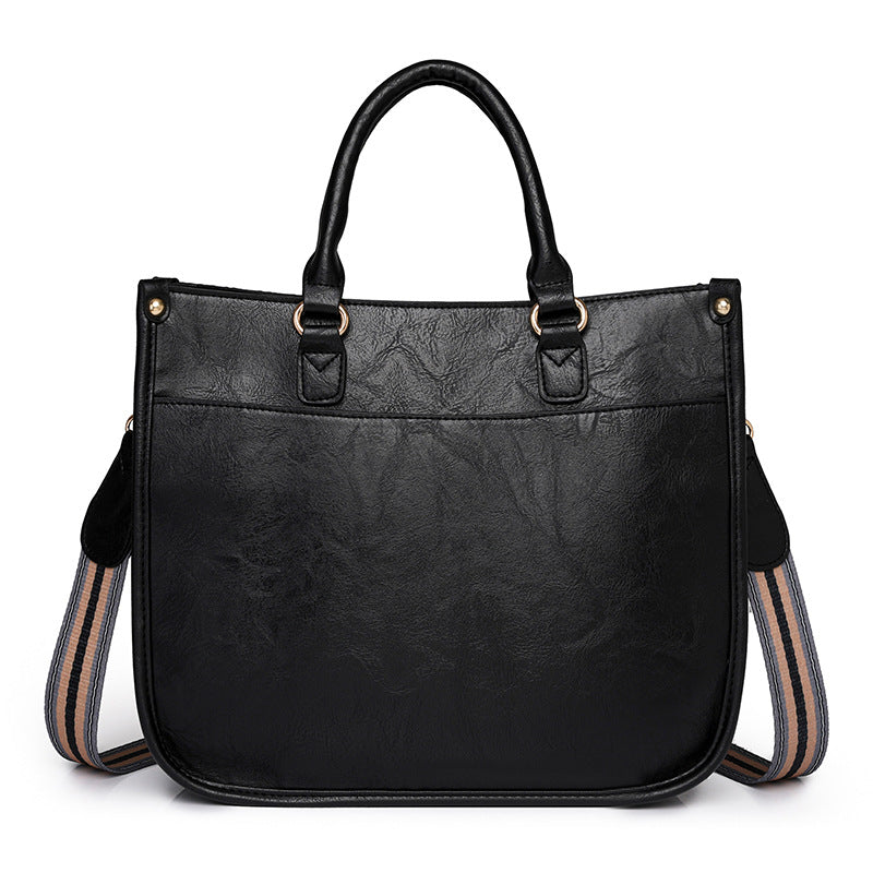 Sac à main en PU de grande capacité, tendance et décontracté, pour un usage quotidien