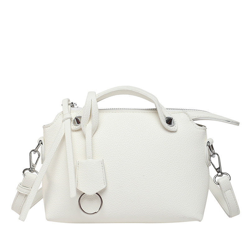 Fashion Solid Color Women Commuter Shoulder Bag