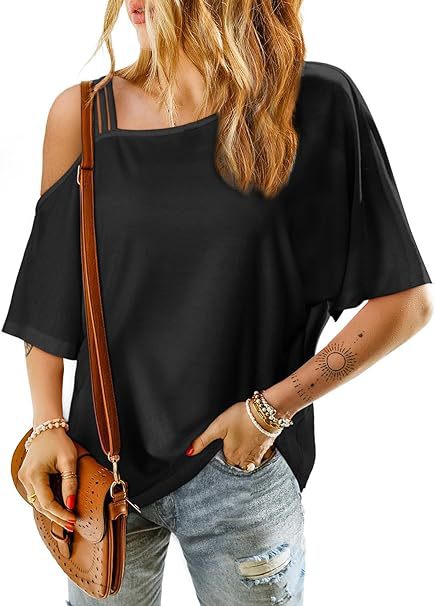 Summer Women Casual Solid Color Blank T-Shirt