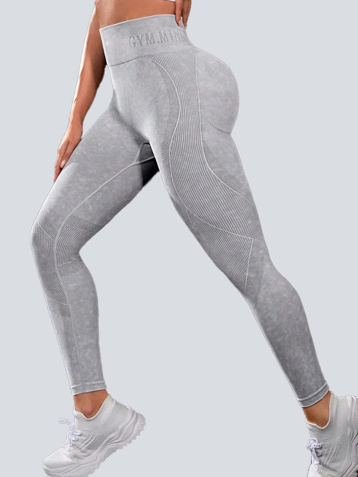 Leggings deportivos de cintura alta a la moda para mujer