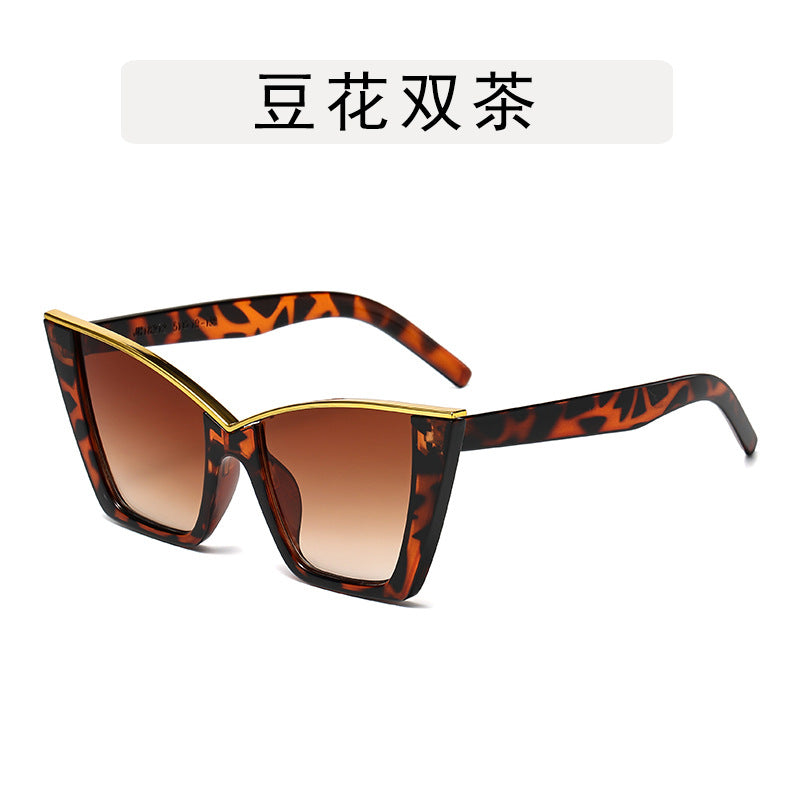 Gafas de sol laterales de metal de hip hop personalizadas con marco de PC