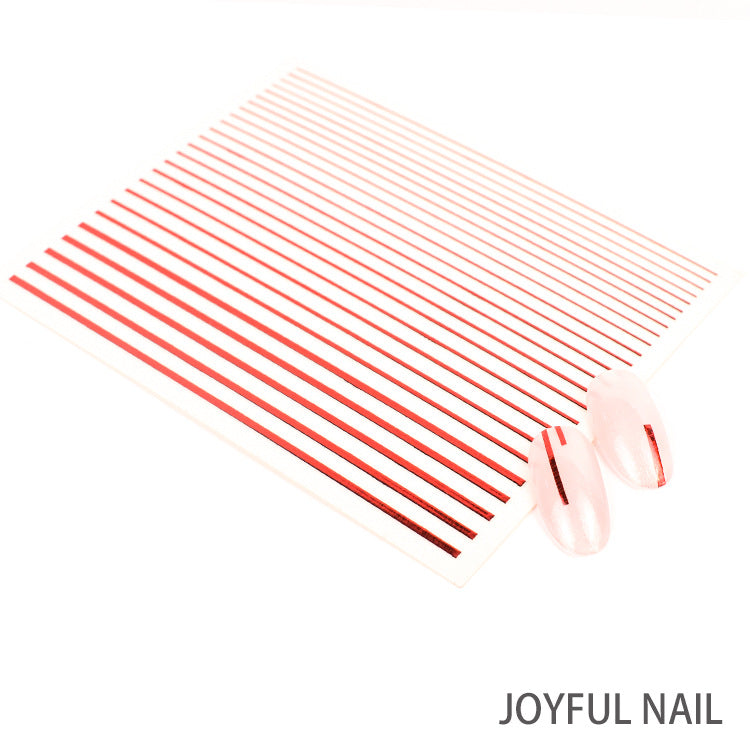 Autocollant de ligne de manucure Nail Art