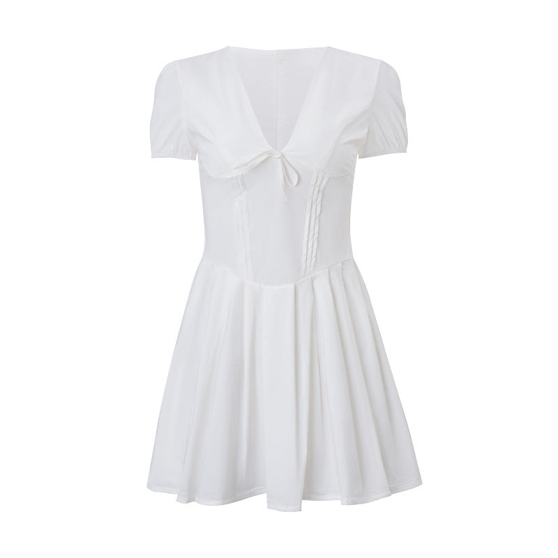 Women Summer Vacation Fashion Sexy Tiny Flower Dress