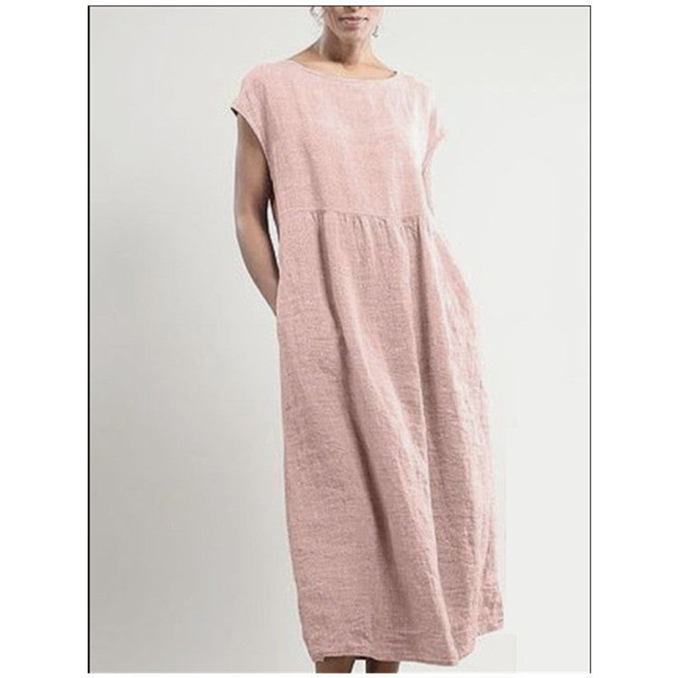 Summer Vintage Fashion Casual Women's Dress