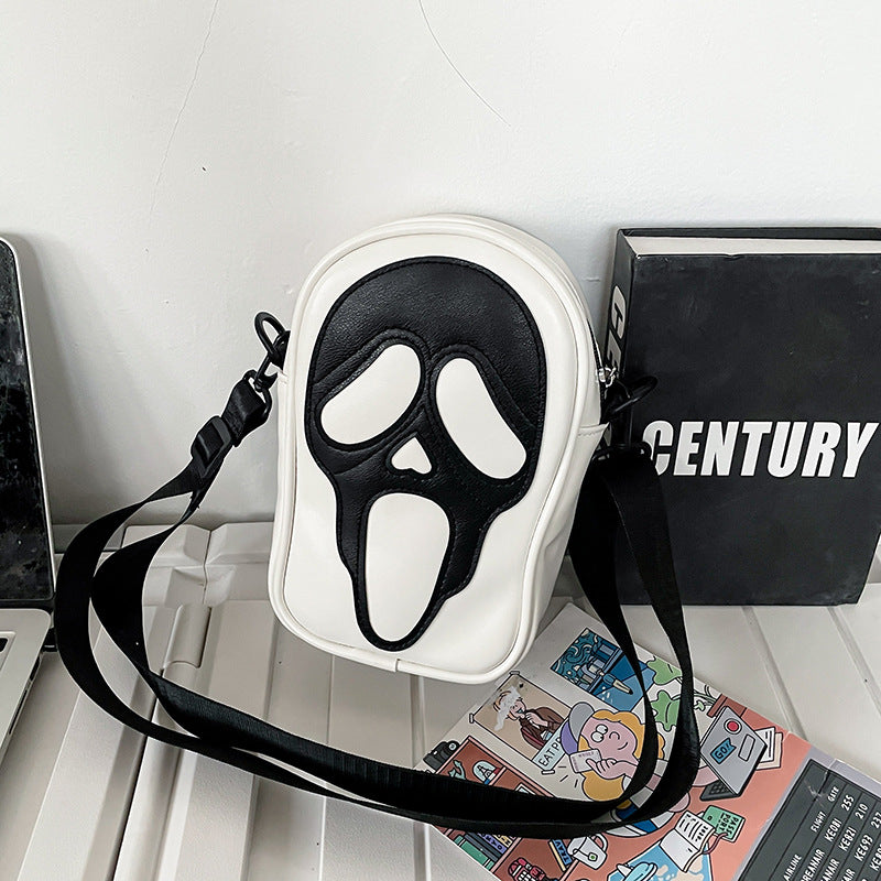 Gothic Women Fashion Funny Ghost Skull Messenger Bag