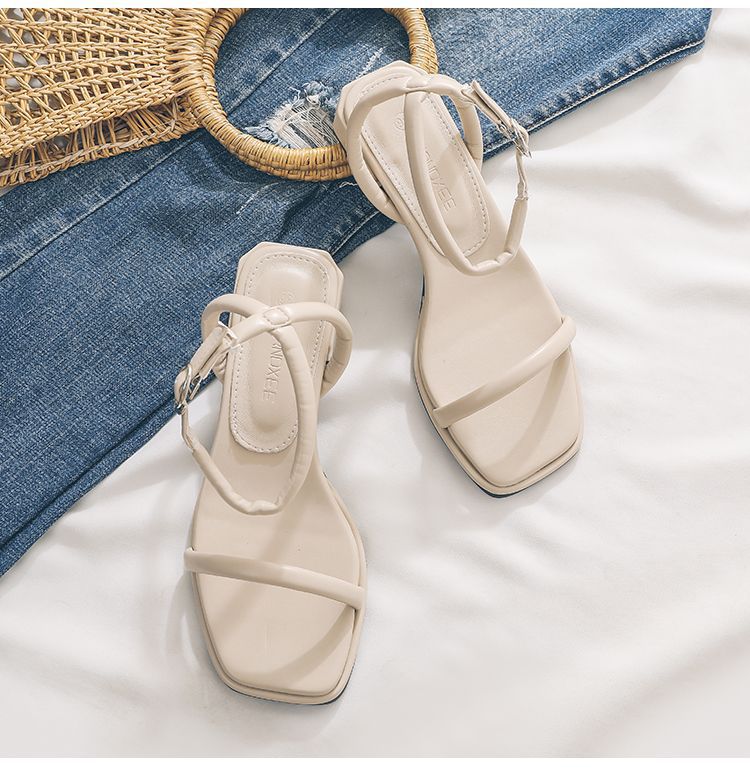 Women Summer Vacation Beach Ankle Strap Sandals