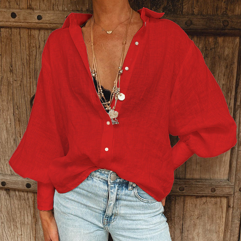 Cardigan sexy de couleur unie pour femme