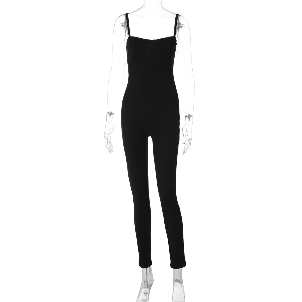 Combinaison sans manches à imprimé léopard sexy pour femme