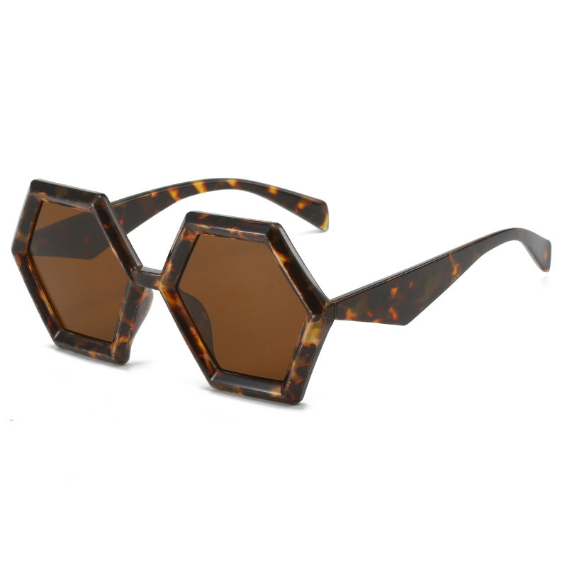 Polygonal Personalized Water Chestnut Hexagon Sunglasses