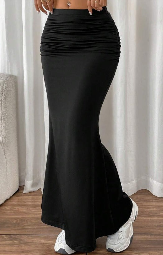 Jupe taille haute sexy à motif léopard pour femme
