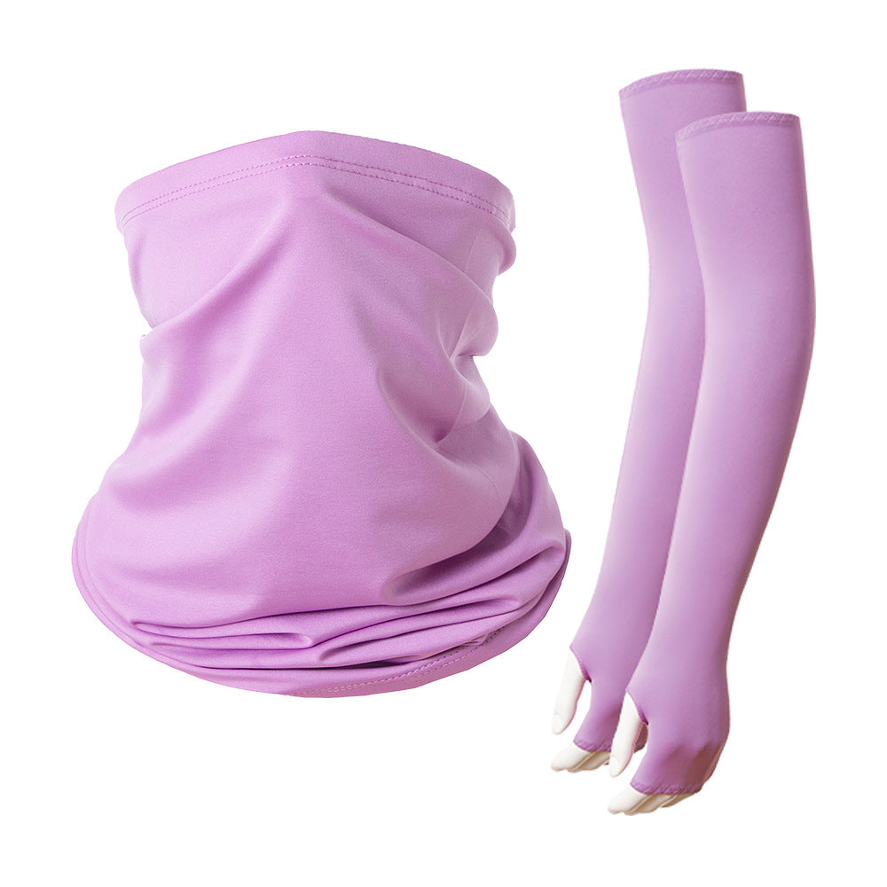 Conjunto de bufanda mágica de verano unisex para ciclismo con protección solar