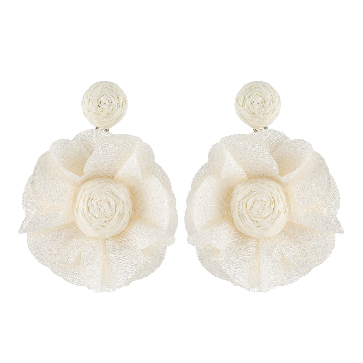 Bohemian Holiday Multicolor Floral Earrings