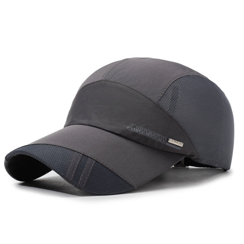 Men Fashion Casual Breathable Quick-Drying Sunshade Cap