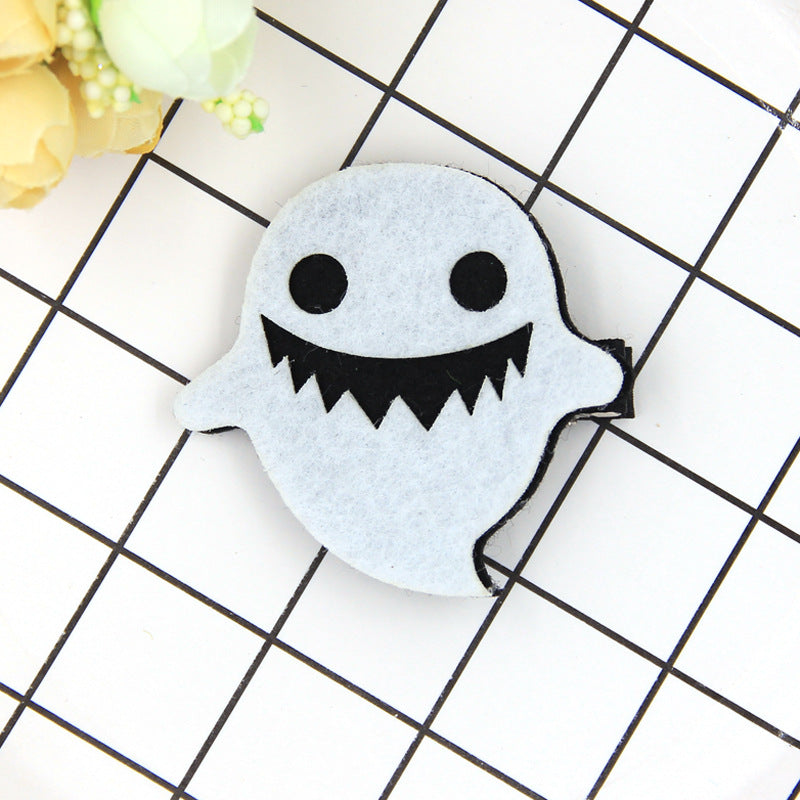 Accessoires pour cheveux en épingle à cheveux fantôme d'Halloween pour enfants