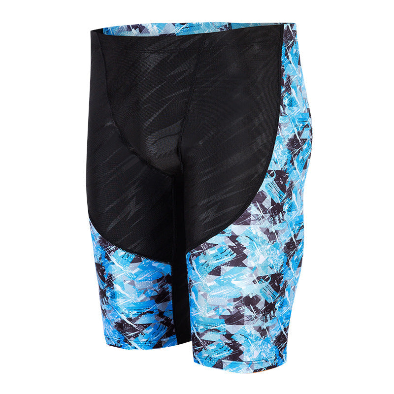 Bañador informal estampado de secado rápido para hombre