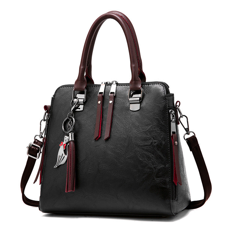 Sac à main décontracté en PU de grande capacité pour femme, idéal pour le style urbain