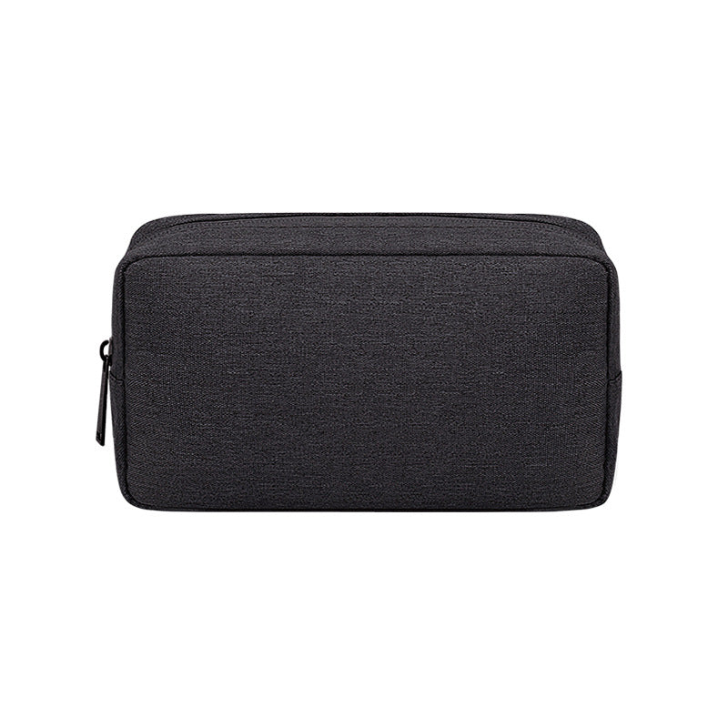 Bolsa de cosméticos de color sólido para viajes y almacenamiento