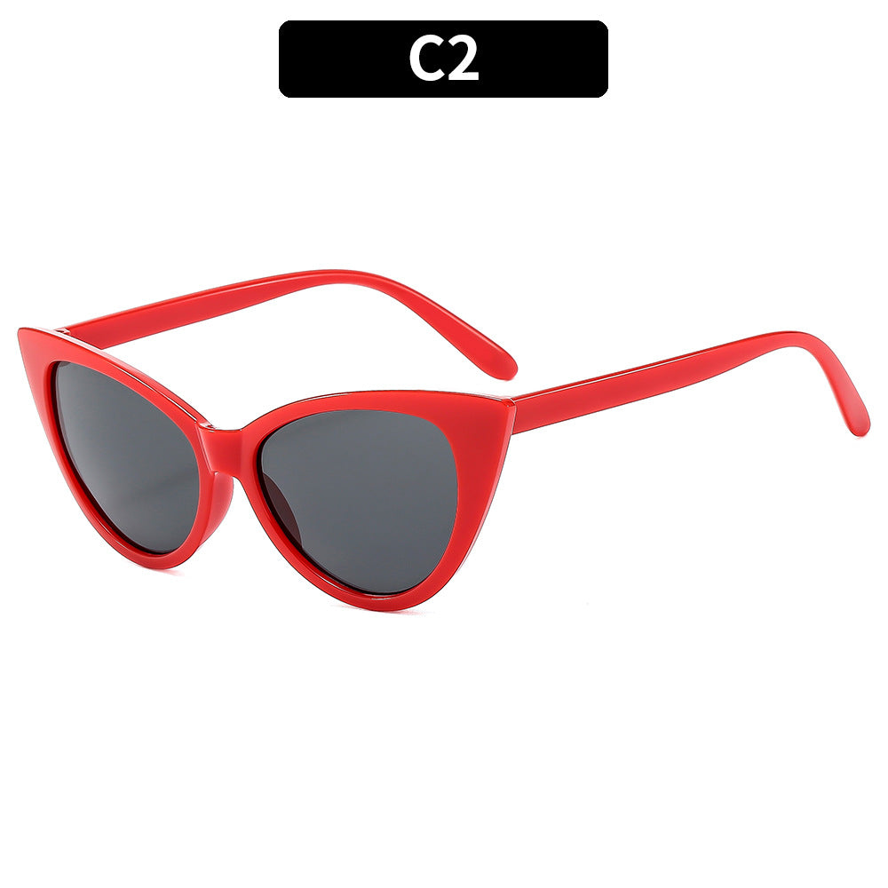 Women's Fashion Sunscreen Cat Eye Sunglasses