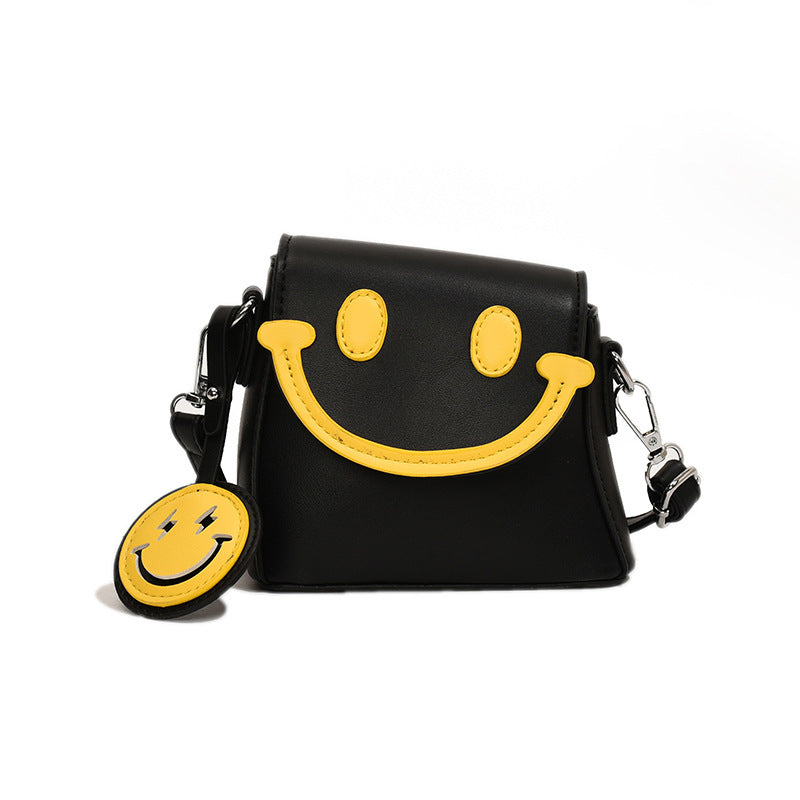 Cute Cartoon Mini Smiley Crossbody Bag