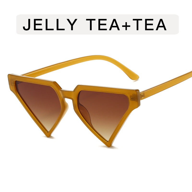 Personality Exaggerated Fashion Triangle Sunglasses