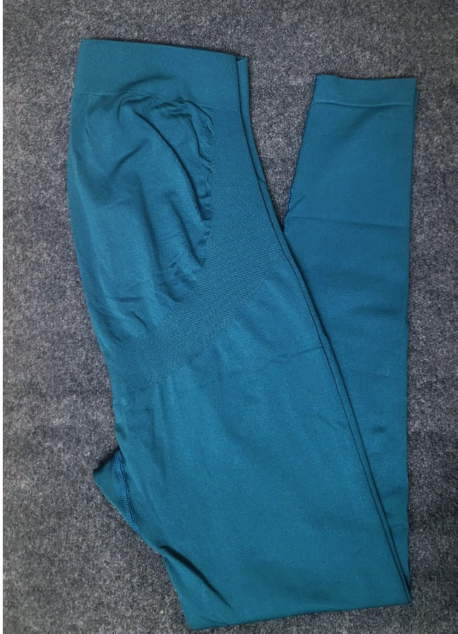 Pregnant Women Casual Solid Color High Elastic Yoga Leggings