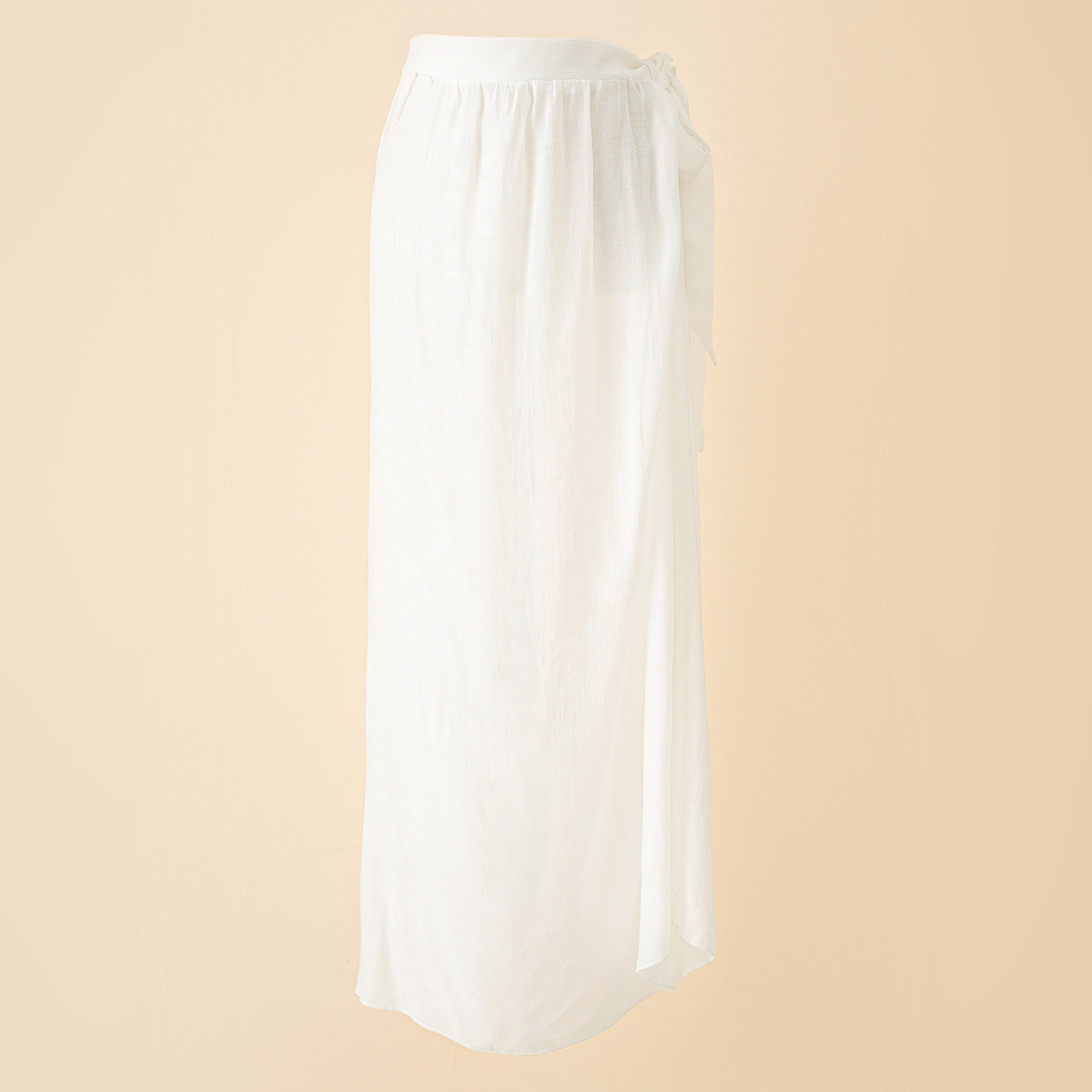 Summer Leopard Print Beach Chiffon Wrap Skirt