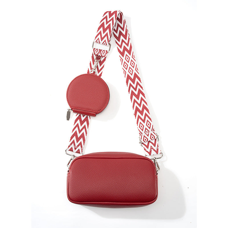 Women Fashion Large Capacity PU Crossbody Bag