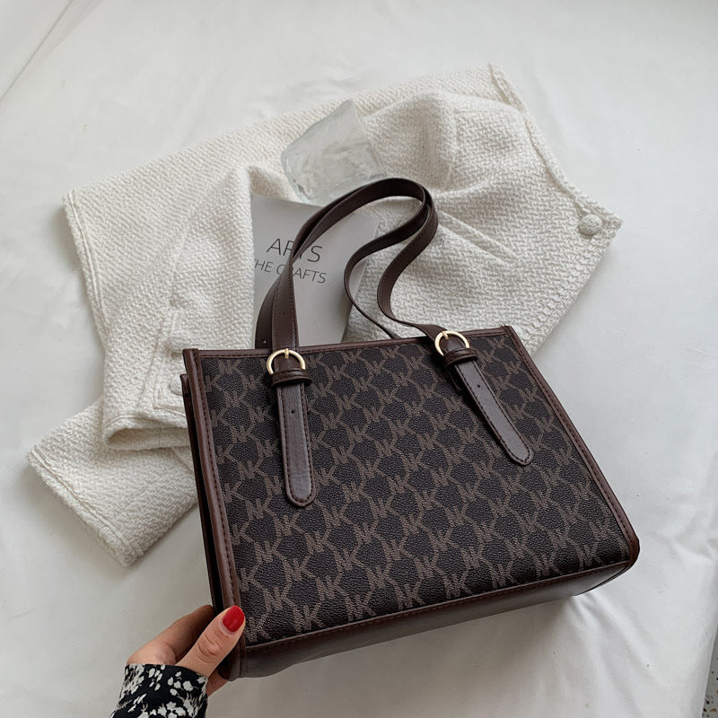 Fashion Women Large Capacity Letter Printed Tote Bag