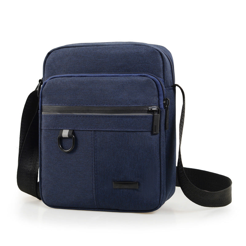 Bolso bandolera Oxford informal de negocios para hombre, elegante y duradero, de cuero.