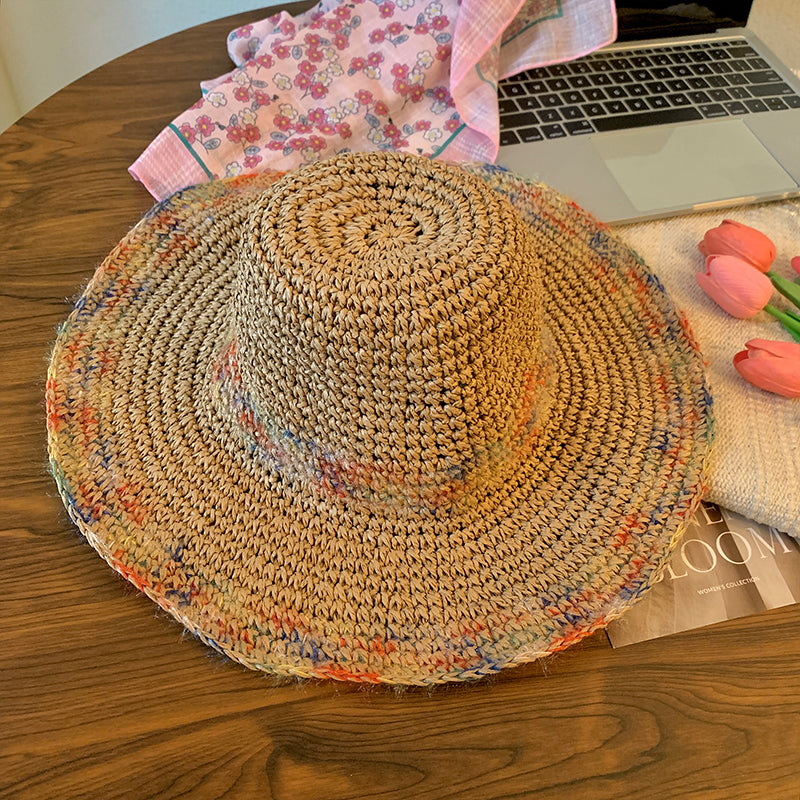 Sombrero de sol de playa para vacaciones de verano para mujer