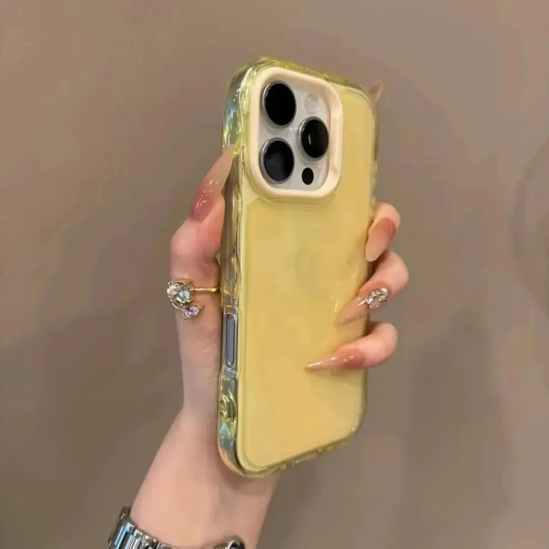 Fashion Solid Color Drop-Resistant Iphone Case