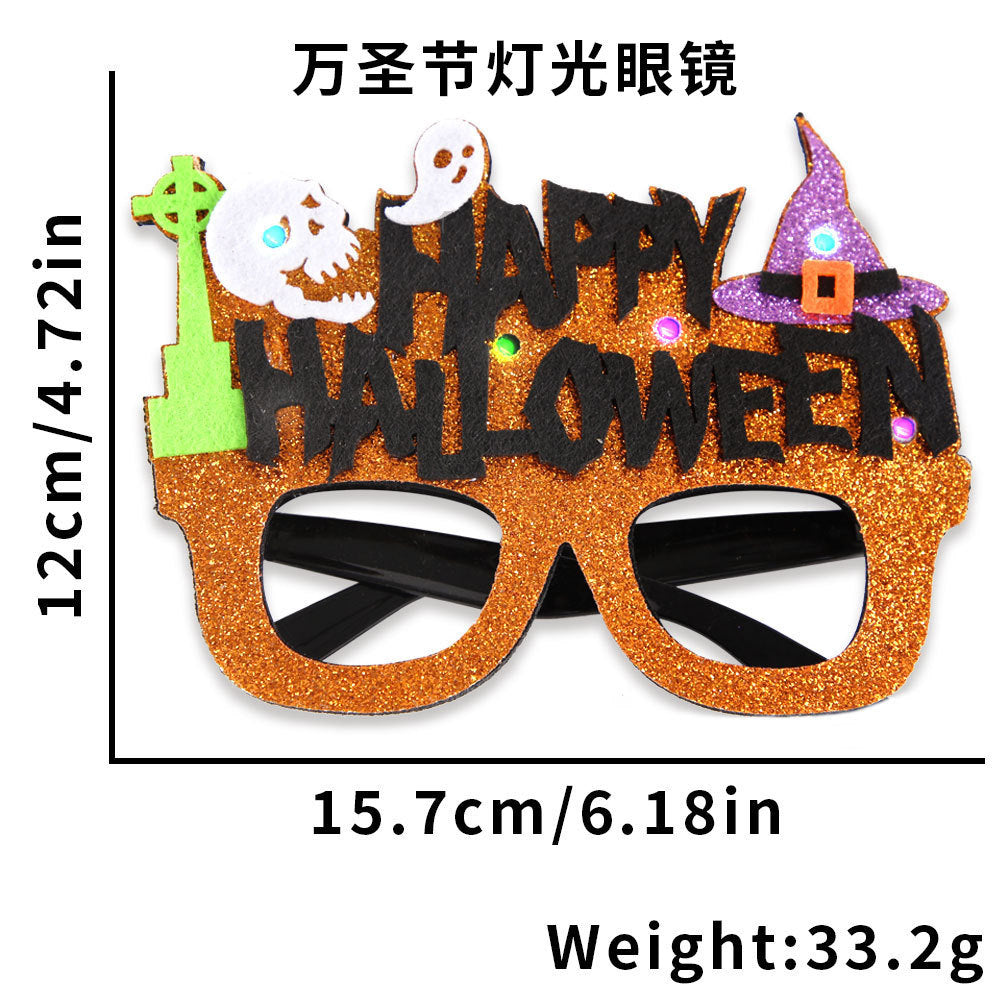 Gafas de fiesta de Halloween Gafas de fantasma de calabaza