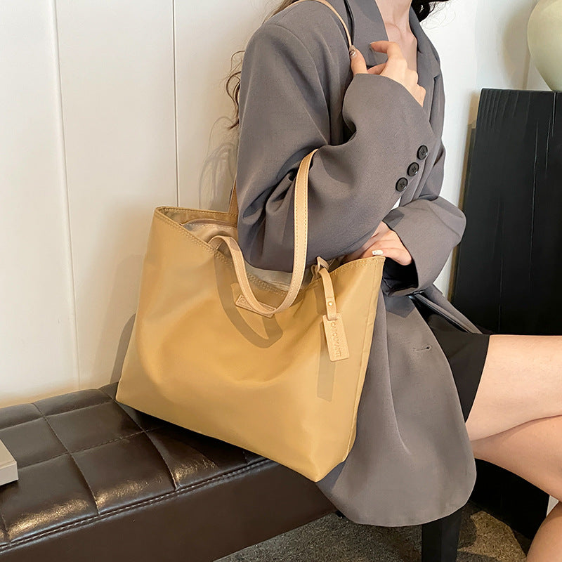 Bolsa de tela Oxford sencilla y de gran capacidad