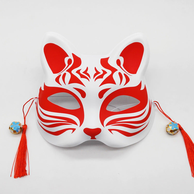 Women Cute Anime Fox Half-Face Cat Mask