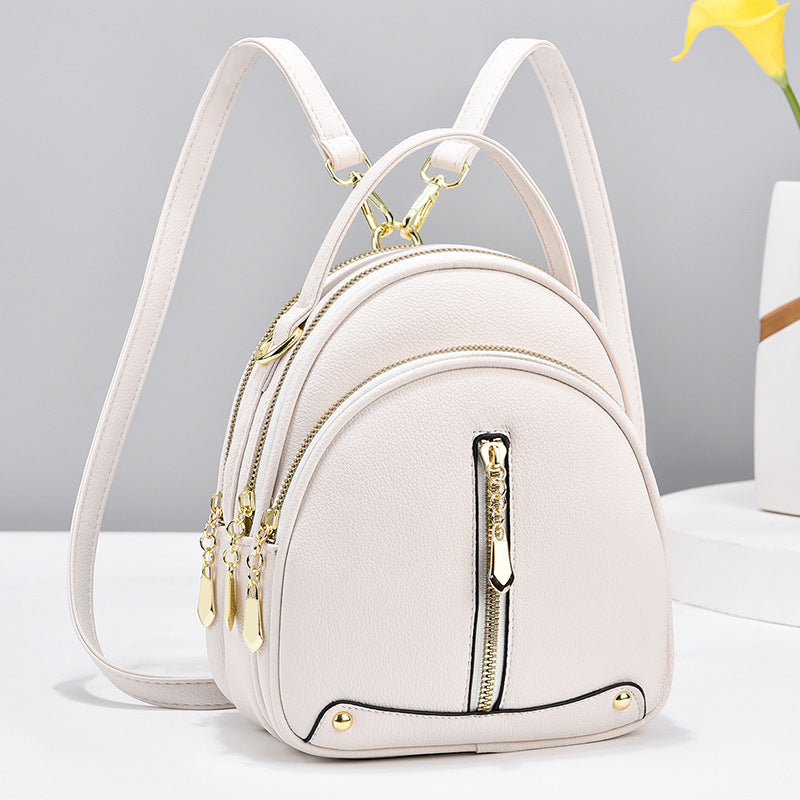 Women Fashion Small Backpack in PU Material