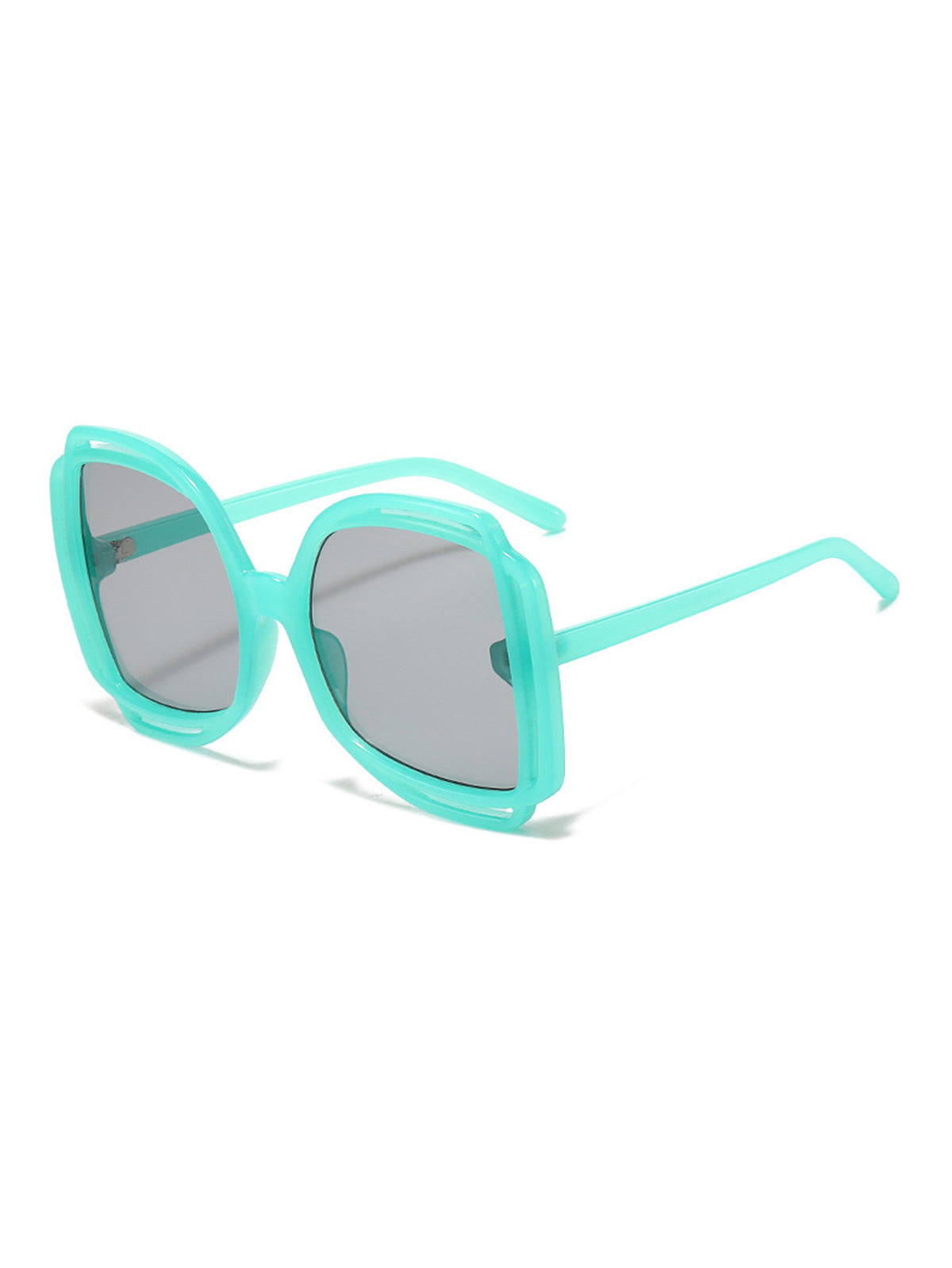 Fashion Personalized Hollow Square Sunglasses