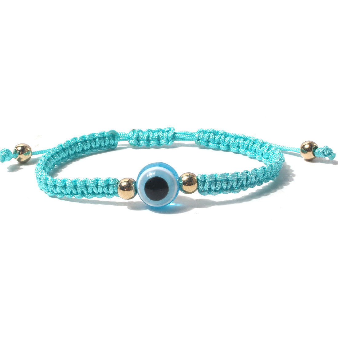 Bohemian Bracelet for Women Knitted Eye Bead Boho Jewelry