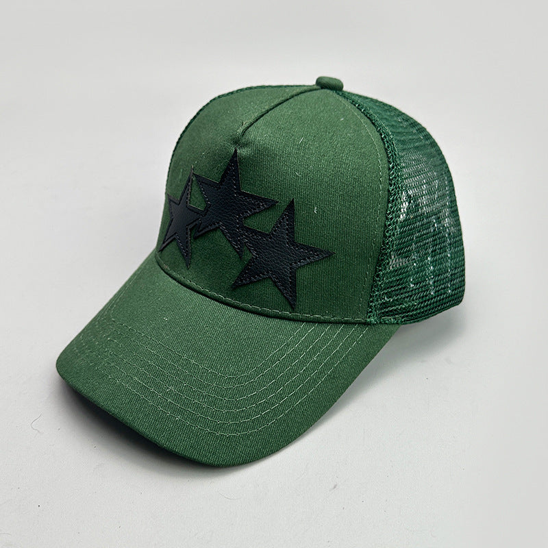 Casquette de baseball à patch étoile printemps et été