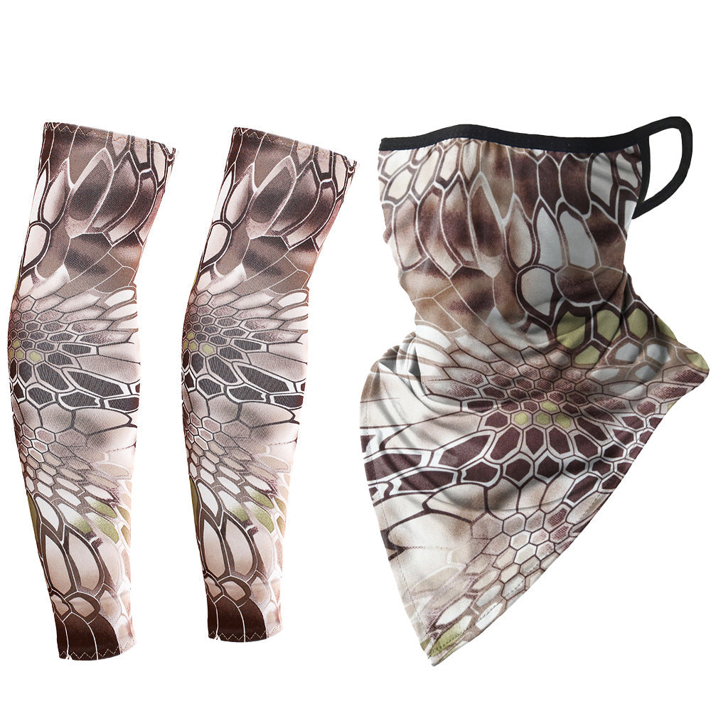 Unisex Summer Outdoor Cycling Magic Scarf & Arm Sleeves