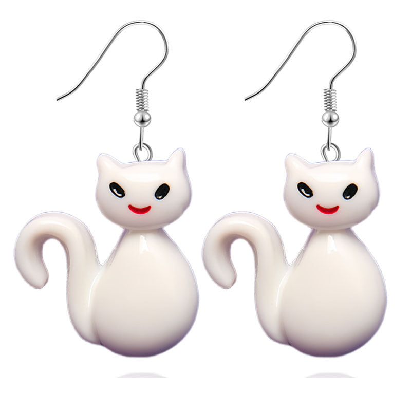 Pendientes de resina con diseño divertido de murciélago, calabaza y fantasma para Halloween para mujer