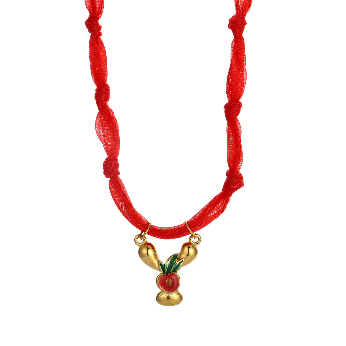 Collares de seda con colgante de letras inglesas y aceite de gota hechos a mano para mujer