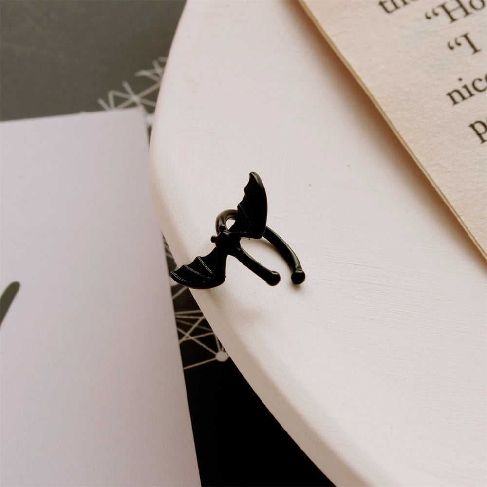 Halloween Women Cartoon Skeleton Pumpkin Bat Earrings