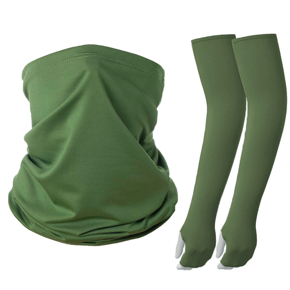 Conjunto de bufanda mágica de verano unisex para ciclismo con protección solar