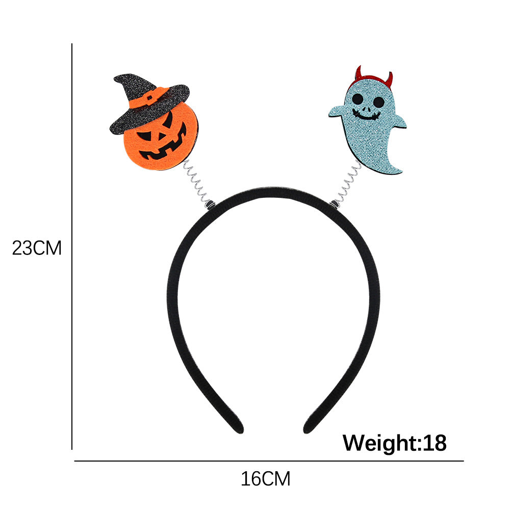 Bandeau décoratif d'Halloween en plastique style dessin animé