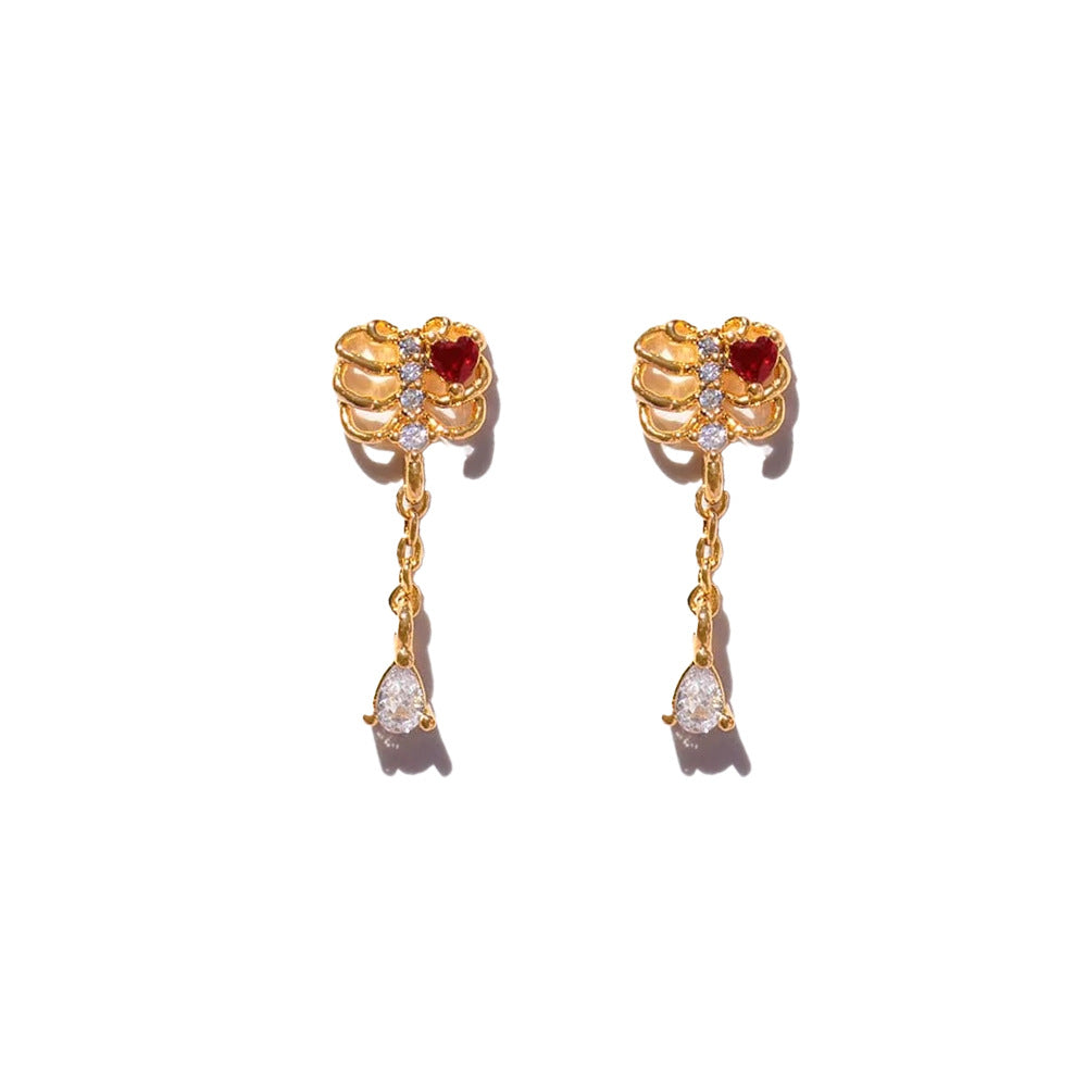 Halloween Black Cat Pumpkin Skull Stud Earrings