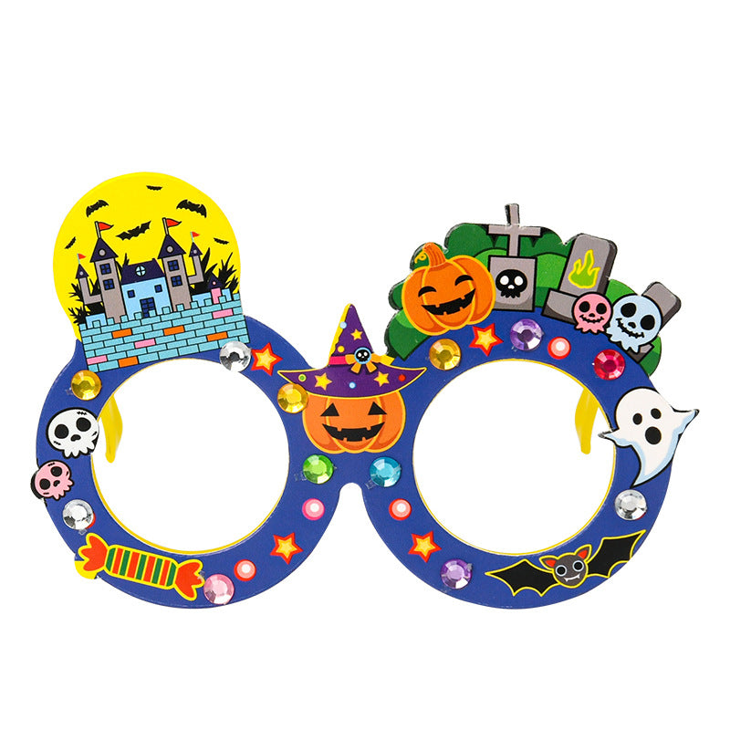 Halloween Children's Handmade Cartoon Glasses Props