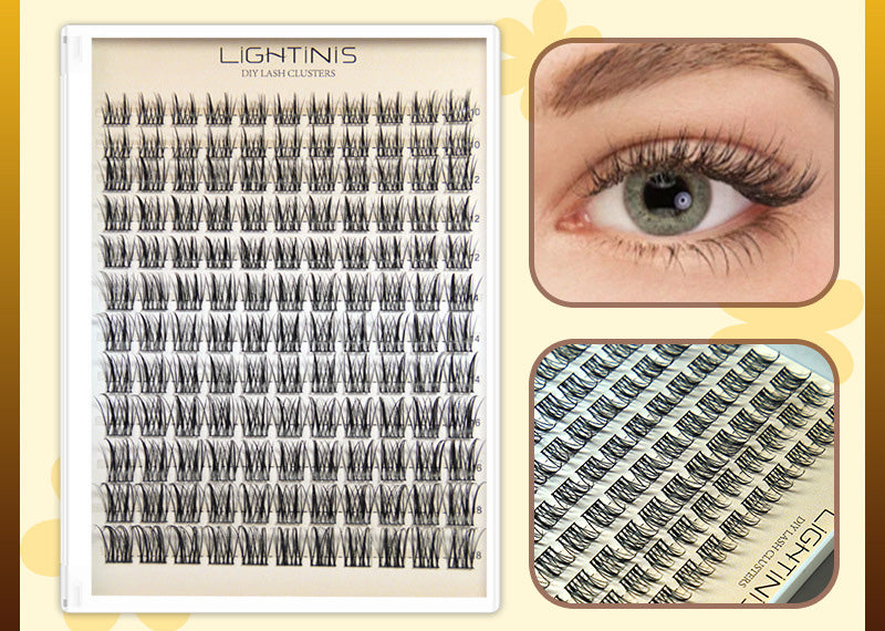 Faux cils épais et naturels pour femmes, fabriqués en fibres de haute qualité