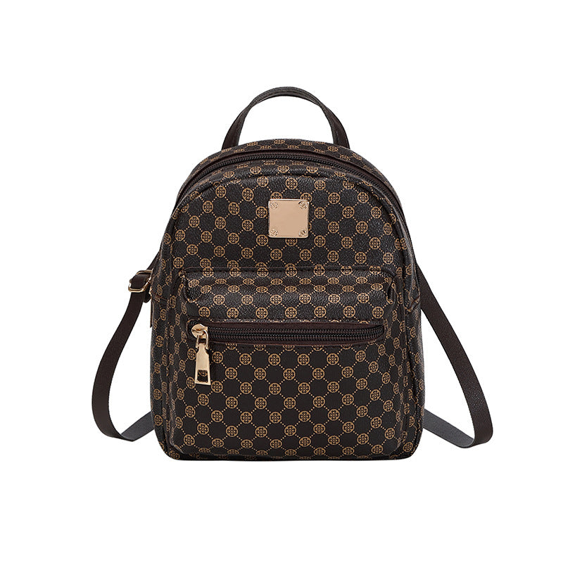 Women Fashion Mini Backpack in PU Material